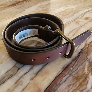 Eddie Bauer Brown leather belt size 40